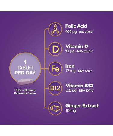 Seven Seas Pregnancy 2 with Folic Acid - Complete Nutrition for All Stages - Buy Online on GoSupps.com