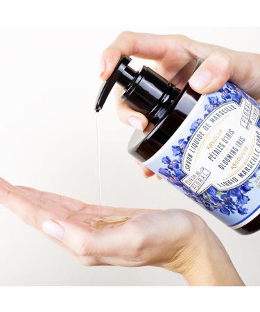 Buy Bread the Sens Liquid Marseille Soap Irisbl ten - Moisturizing Hand Soap with Olive Oil - 96% Natural Ingredients - 500ml - Authentic French Quality - Buy Online on GoSupps.com