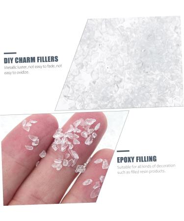 Mobestech Pierres pour Nail Art en Verre Transparent 200 G Remplissage poxy Soi-m me D corations Ongles DIY Accessoires Manucure - Buy Online on GoSupps.com