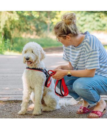 Nobby Norwegian Mesh Preno Harness - Red Size L: 50-64 cm | Comfortable Durable International Shipping - Buy Online on GoSupps.com