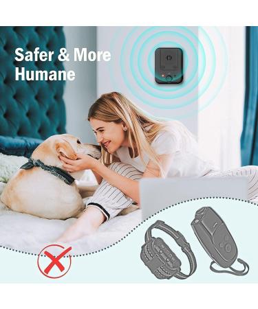 Dog Barking Control Device 3 Mode Automatic Anti Barking Device for Dogs 33Ft Reachageable Anti Barking Device for Stop Large Small Dogs Barking Device Indoor Outdoor Dog Bark Stopper - Buy Online on GoSupps.com