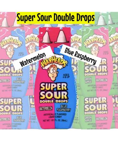  Warheads Warheads Super Sour Double Drops 30ml (Pack of 4) - Buy Online on GoSupps.com