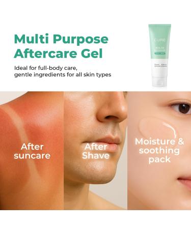 Kim Jeong Moon Aloe Cure Intensive 2X Cream Soothing Moisturizer for Dry Skin Bundle with Aloe Vera Soothing Gel Korean Skincare Duo - Buy Online on GoSupps.com