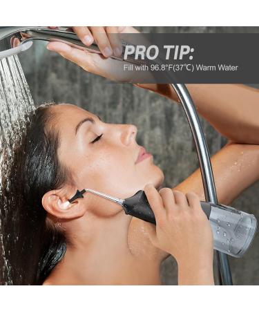 Electric Ear Wax Removal Tool - GATTLELIC Safe & Effective Water Powered Ear Cleaning Kit with 9 Pressure Modes & 6 Tips | International Shipping Available - Buy Online on GoSupps.com