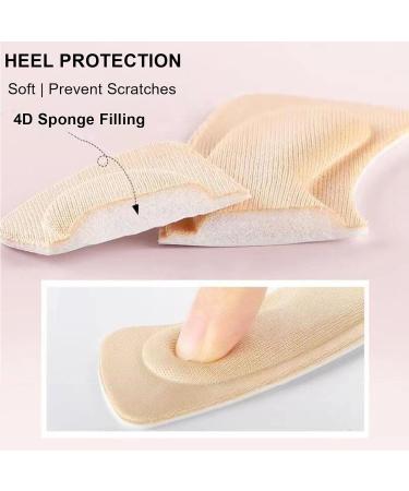 Heel Inserts for Shoes - 8 Pair Heel Protectors & Grips for Women | Prevent Heel Pain & Blisters - Cushioning Metatarsal Pads - Buy Online on GoSupps.com