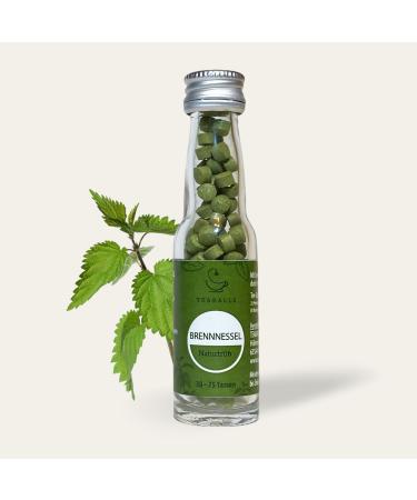 Teaballs - nettle natural cloudy (1 x 11g) |approx. 150 teaballs |For approx. 30-75 cups of tea |100% purely vegetable |Known from: The thing of the year nettle 30-75 cups