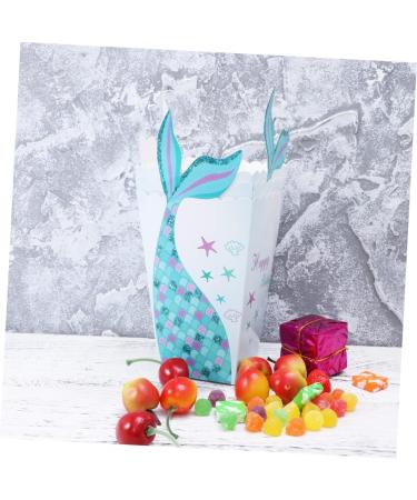 jojofuny Kids' Party Supplies 54 Pcs Party Popcorn Boxes Treat Boxes Paper Popcorn Boxes Child Disposable Mermaid Kids Party Supplies - Buy Online on GoSupps.com