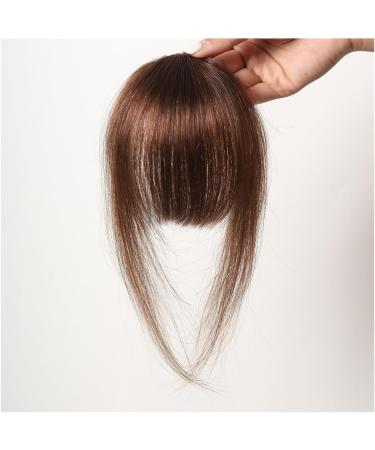 Bangs Hair Human Hair Bangs OverHead Clip in Hair Extensions Brown Natural Hairs Wispy Bangs Fringe Hairpieces for Women in Air Bangs Hair Extensions(HLH1004-3) Blunt Bangs HLH1004-3 - Buy Online on GoSupps.com