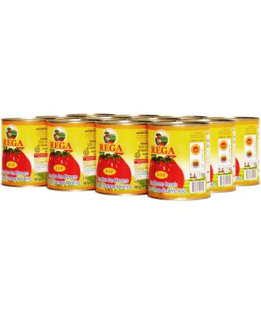 Rega - San Marzano DOP Tomatoes 12 x 800g - Tinned Premium Italian Tomatoes