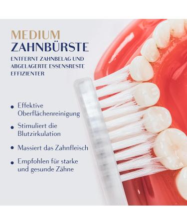 Royal Denta Nano Silver Toothbrush - Medium Yellow | Best International Shipping & Superior Dental Care - Buy Online on GoSupps.com