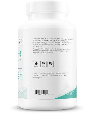 Theralogix - TheraLith XR - Promotes Healthy Urine Chemistry - 360 Tablets 90-Day Supply - Buy Online on GoSupps.com