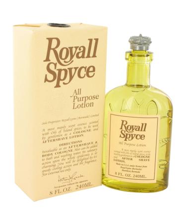 Royal fragrances Spyce All Purpose Lotion 8 Ounce 8 Ounce (Pack of 1)