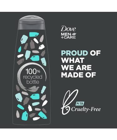 Dove Men+Care Revitalizing 2-in-1 Shampoo and Conditioner - Eucalyptus & Birch, 90% Naturally Derived, 12 Fl Oz (Pack of 4) - Buy Online on GoSupps.com