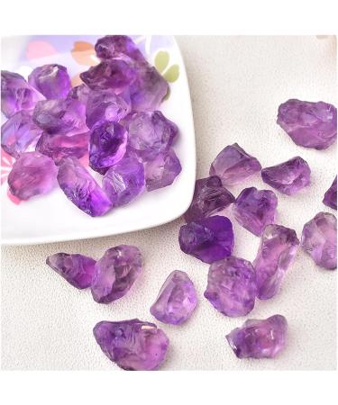 Gemstones and Crystals Natural Crystals Stone Minerals Specimen Amethyst Rose Quartz Irregular Shape Rough Rock Stone Aquarium Decoration FUZEGRDLI (Color : Dreamy Purple Size : 30g) 30g Dreamy Purple - Buy Online on GoSupps.com