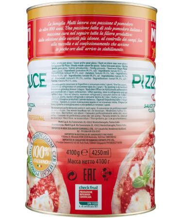  Italian Gourmet E.R. Mutti Classica Classica pizza sauce 4.1 kg + Italian Gourmet Polkpa 400 g - Buy Online on GoSupps.com