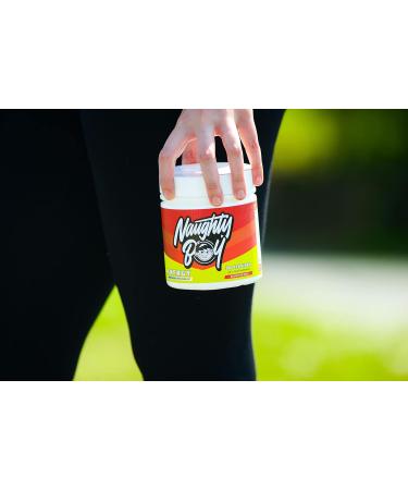 Naughty Boy High Energy Pre Workout Powder with Beta Alanine Citrulline & Caffeine Supplements for Men & Women Clinically Dosed Energy Drink- 390g/30 Servings (Rocket Ice Lolly) - Buy Online on GoSupps.com