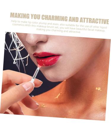 Beatifufu 1 Set Lip Brush Lip Brush Lip Gloss Lip Exfoliator in Bulk Silicone Lip Applicator Silicone Lip Brush Bulk Makeup Spatula Makeup Tools Silica Gel Make up - Buy Online on GoSupps.com