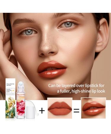 Huile hydratante pour les l vres - Baume l vres volumineux - Longue dur e - Non collant - Baume l vres transparent et incolore - 5 9 ml (rose taille unique) - Buy Online on GoSupps.com