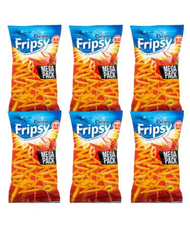 Fripsy Potato crisps Potato Sticks HACCP Halal Certified 120g | FabFinds Mug (6 Pack Red Hot Chilli)