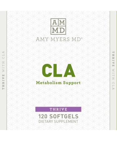 Dr Amy Myers CLA Metabolism Support - 120 Softgels for Lean Muscle & Weight Management - Buy Online on GoSupps.com