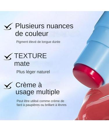  Rrlihjgu Blush Stick - 2-in-1 Creamy Blush for Lips & Cheeks Instant Color Long-Lasting Perfect Hydration for Travel and Office - Buy Online on GoSupps.com