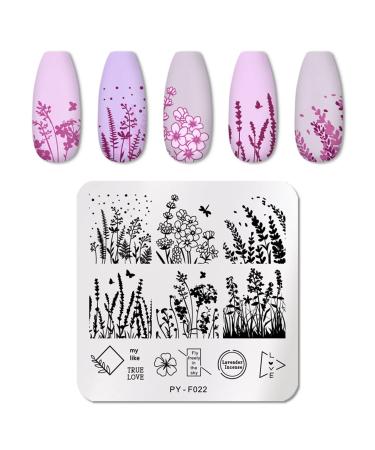 Yzdkj Halloween Nail Stamping Platten Snowflake Festival Pattern Nail Art Image Plates Stainless Steel Nail Art Platte Stencil (Color: 48958)