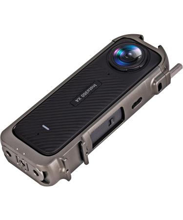 MOTUTECH Multifunctional Aluminum Frame for Insta360 X4 - Protective Cage Cover with Cold Shoe Claw & 1/4 Inch Accessories - Buy Online on GoSupps.com