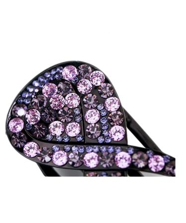 Shop Vintage Rhinestone Hair Clips for Women | Large Elegant Accessories for Thick & Thin Hair - Blue Red Purple - Buy Online on GoSupps.com