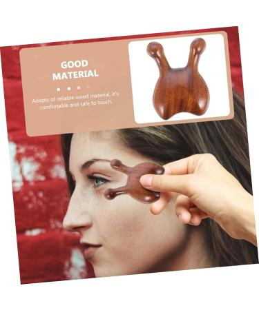 Mikinona Grattoir Nez Bois Masseur Acupuncture Pour Visage Outil De Massage Nasal Compact - Buy Online on GoSupps.com