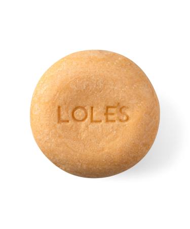 LOLE'S Shampoo Bar & Conditioner 2in1 with Almond Oil for Dry & Color Treated Hair  Nourish & Deep Moisture  99% Natural Origin Ingredients  Sustainably Sourced Beeswax  Free from Preservatives  Silicones  Soap  & Dyes  ...