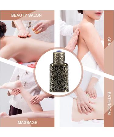 minkissy Metal Essential Oil Bottle Eye Middle Eastern Perfume Bottle Travel Bottle Aromatherapy Container Glass Travel Spray Bottle Perfume Sprayer Shell Metal Alloy Miss Essential Oil Box Green Patina - Buy Online on GoSupps.com