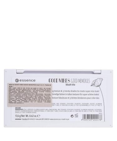 Essence Good Vibes Good Memories Blush Trio No. 01 Spring Love - 17.6g | Shop Internationally - Buy Online on GoSupps.com