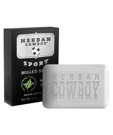 Herban Cowboy Milled Soap Sport 5 oz (140 g)
