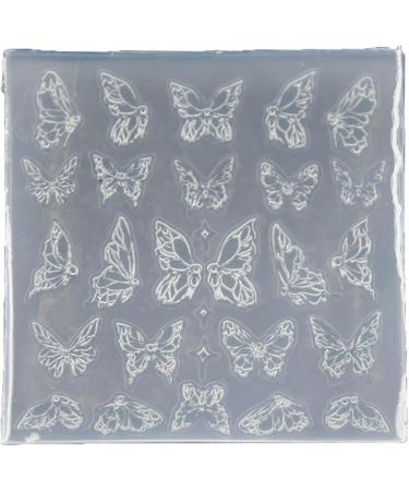 MCAORI 3D Nail Art Mold with Variety of Patterns Template Carving Sticker Stencil Tools Moulds for Nail Enthusiasts and Salons - Buy Online on GoSupps.com