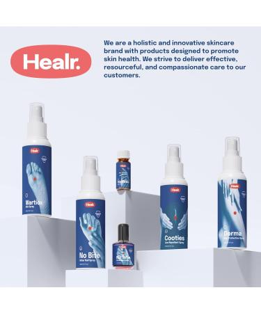 Healr Derma Skin Protection Spray Aloe Vera and Magnesium Oil Psoriasis Treatment Spray Fast-Absorbing Anti-Itch and Dry Skin Moisturiser Alternative to Psoriasis Cream 100ml - Buy Online on GoSupps.com
