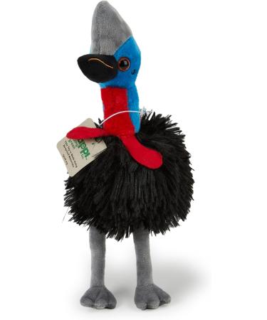 Zappi Co Cassowary Plush Toy - 20cm Height - Eco-Friendly Safari Companion for Young Animal Lovers - Buy Online on GoSupps.com