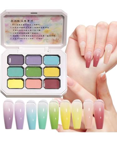 Ordin Gel Gel - Nail Angel UV Assembly Gel | Nail Gel Starter Set Quick Dry Colorful Nail Gel | 3D Sculptures Palette Footprint And Paint Modeling - Buy Online on GoSupps.com
