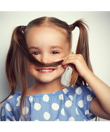1000 Dark Brown Mini Rubber Bands for Kids' Hair Braids - Soft Elastic Hair Accessories - Buy Online on GoSupps.com