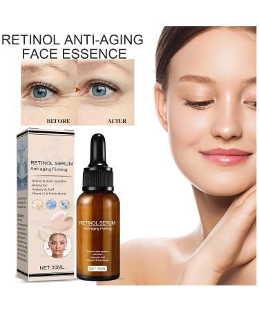 Retinol Facial Essence Gentle Moisturizing Replenishing Moisture Pore Minimizing Evening Skin Facial Serum 30ml - Buy Online on GoSupps.com