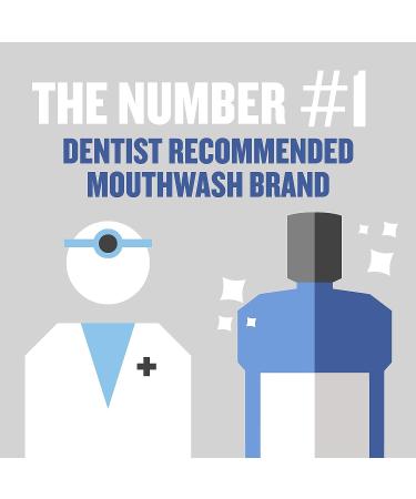 Listerine Healthy Vibrant Multi-Action Fluoride Mouth Rinse 32 Fl Oz - Whitening Teeth & Fighting Bad Breath - Clean Mint - Buy Online on GoSupps.com