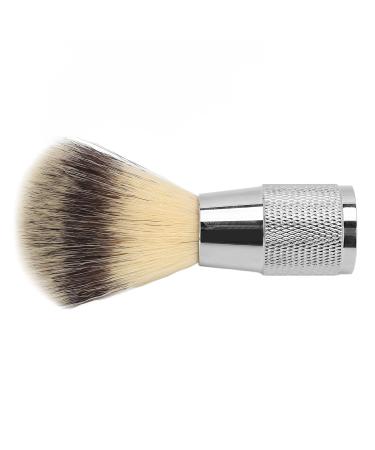 Portable Shaving Brush for Men | Synthetic Bristles Curved Handle & Minimal Hair Loss - Ideal for Travel - Buy Online on GoSupps.com
