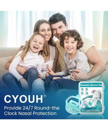 CYOUH 25PCS Reusable Silicone Pads Refills Accessories for Substitute Salt Saline Pods Compatible with Nasal Irrigation System Nasal Care for Easy Operation - Buy Online on GoSupps.com