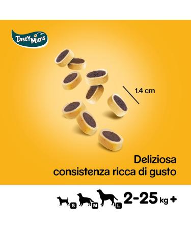 Pedigree Tasty Mini Snack to Educate Your Chicken Dog and Duck Flavour of Your Dog (Pack of 6 x 130 g) - Buy Online on GoSupps.com