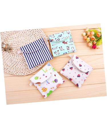 12 Pcs Mini Wet Bags for Menstrual Pads & Tampons - Reusable Travel Hygiene Bag for Women - Buy Online on GoSupps.com