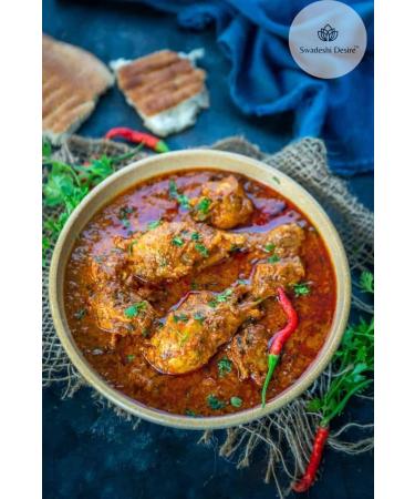  Swadeshi Desire Swadeshi Desire Indian Chicken Curry Masala Spice Blend 13 Spice 100g Natural Ingredients | Vegan | No Artificial Colors | Gluten Free - Buy Online on GoSupps.com
