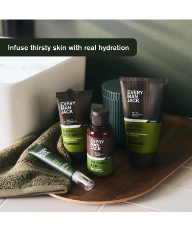 Every Man Jack Daily Face Wash & Moisturizer Bundle for Men Hydrating Skincare Routine with Hyaluronic Acid Niacinamide & Aloe - Buy Online on GoSupps.com