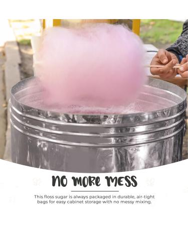 Baking Beauty and Beyond Passion Fruit Flavour Premium Floss Sugar - 400g Bulk Cotton Candy Flossing Sugar with Natural Ingredients - Buy Online on GoSupps.com