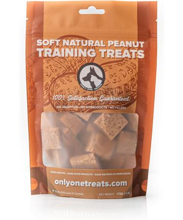 Only One Treats Soft Natural Peanut Training Treats (3 x 170g). for Your Family Pets. 100% Gluten Free Organic with no preservatives. Dog Training Treats. 180 g (Pack of 1) Peanut (Pack of 3) - Buy Online on GoSupps.com