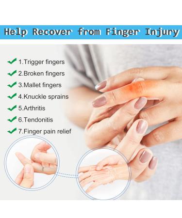 Ednyzakrn 20-Piece Finger Protection Bandage Set - Stretchy Covers for Injury Arthritis & Basketball - Beige - Buy Online on GoSupps.com