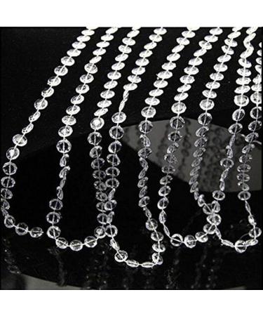 99ft DIY Garland Diamond Acrylic Crystal Beads Strand for Wedding Christmas Home Decor - Buy Online on GoSupps.com
